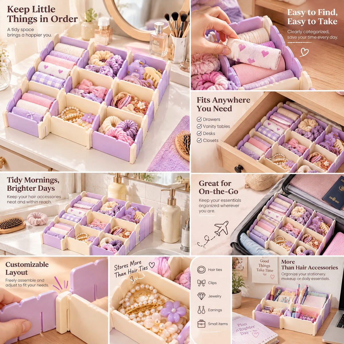 Loauyd™ Adjustable Drawer Divider Set — product image 2