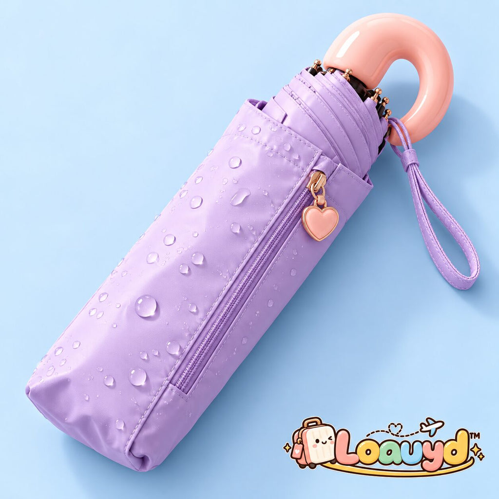 Loauyd™ Compact Umbrella with Storage Sleeve — product image 1