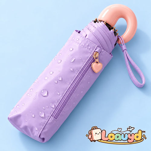 Loauyd™ Compact Umbrella with Storage Sleeve — product image 1