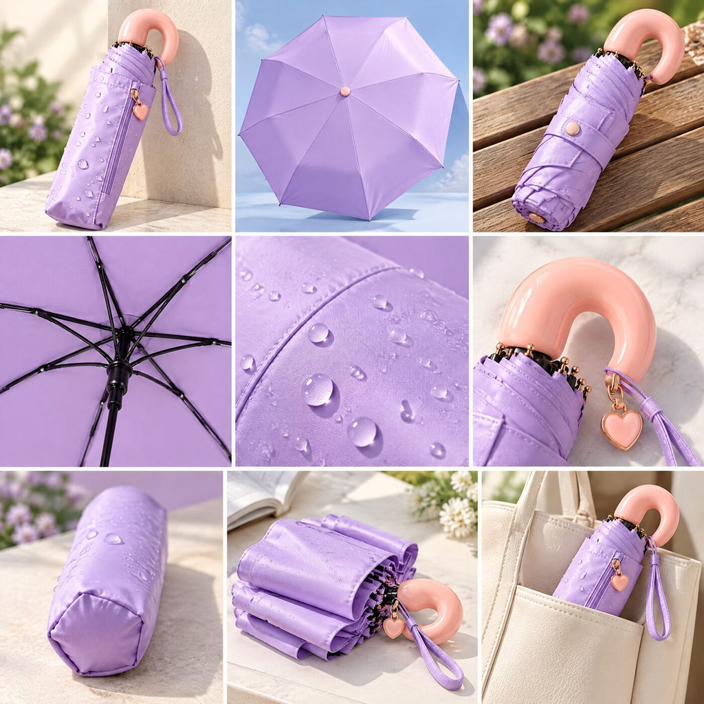 Loauyd™ Compact Umbrella with Storage Sleeve — product image 4