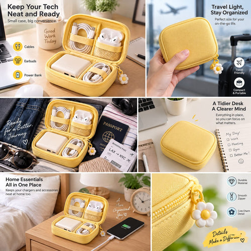 Loauyd™ Compact Cable Organizer Pouch — product image 2