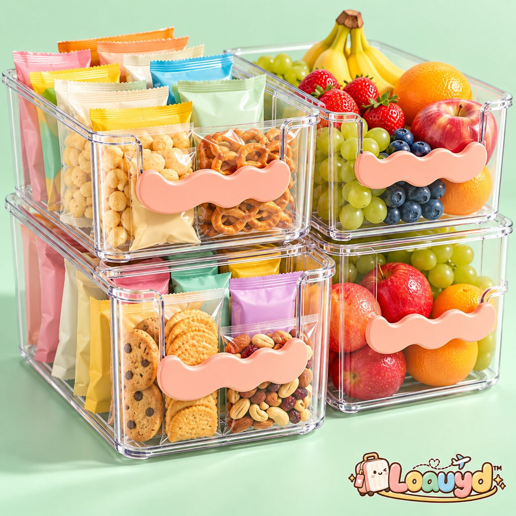 Loauyd™ Stackable Pantry Storage Bin Set — product image 1