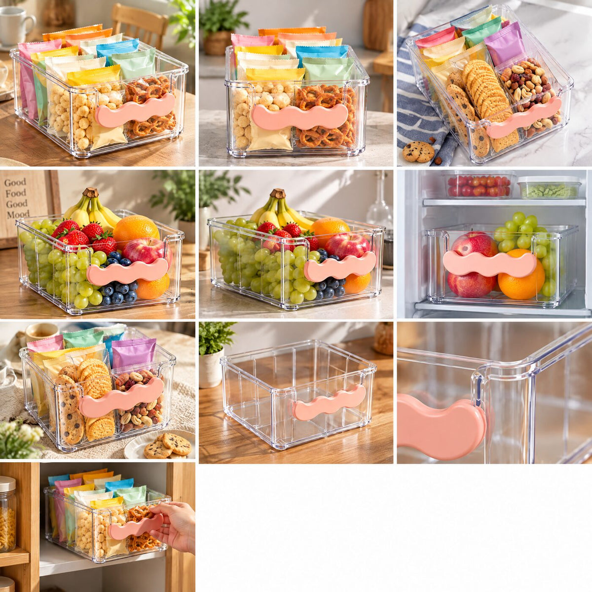Loauyd™ Stackable Pantry Storage Bin Set — product image 4