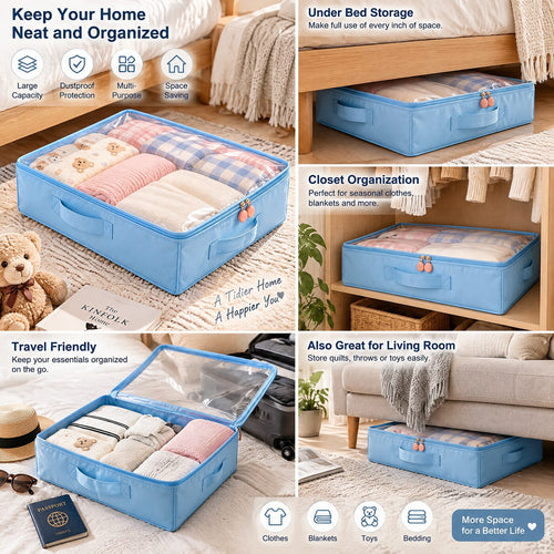 Loauyd™ Under-Bed Storage Bag with Clear Window — product image 2