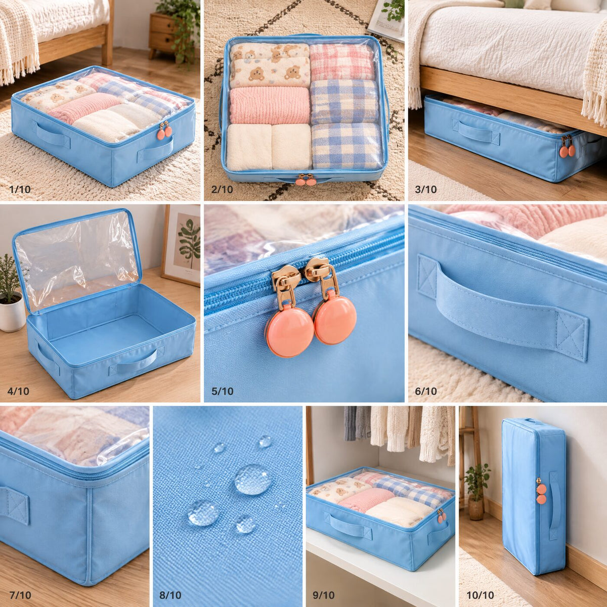 Loauyd™ Under-Bed Storage Bag with Clear Window — product image 4